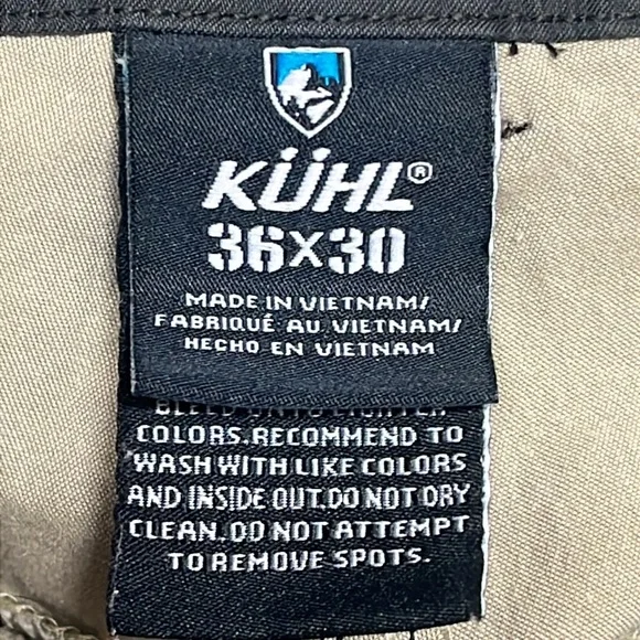 KUHL Revolvr Pants Men’s Size 36x30 Lightweight Stretch Outdoor Travel Pant